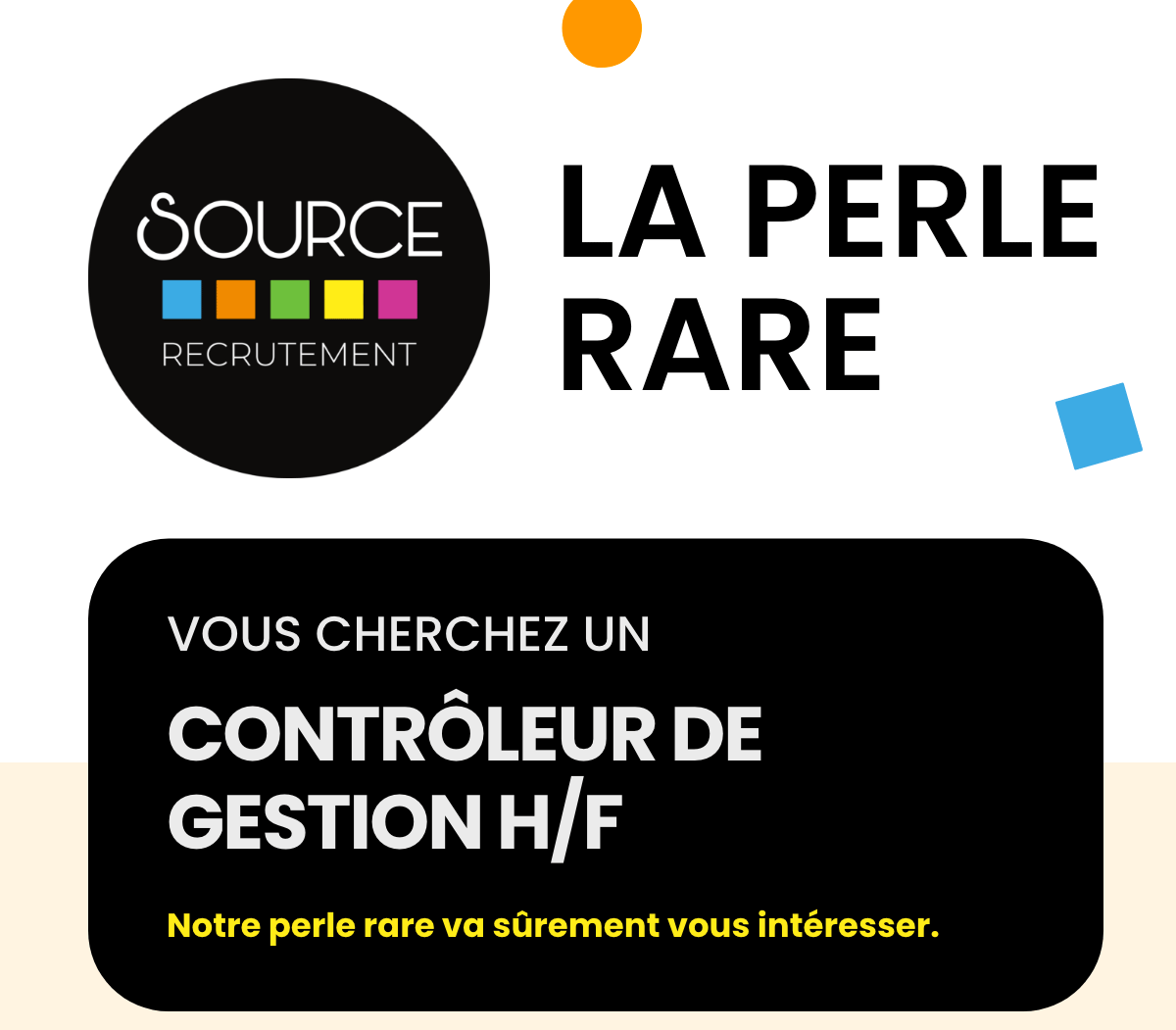 La Perle Rare : Contrôleur de gestion H/F