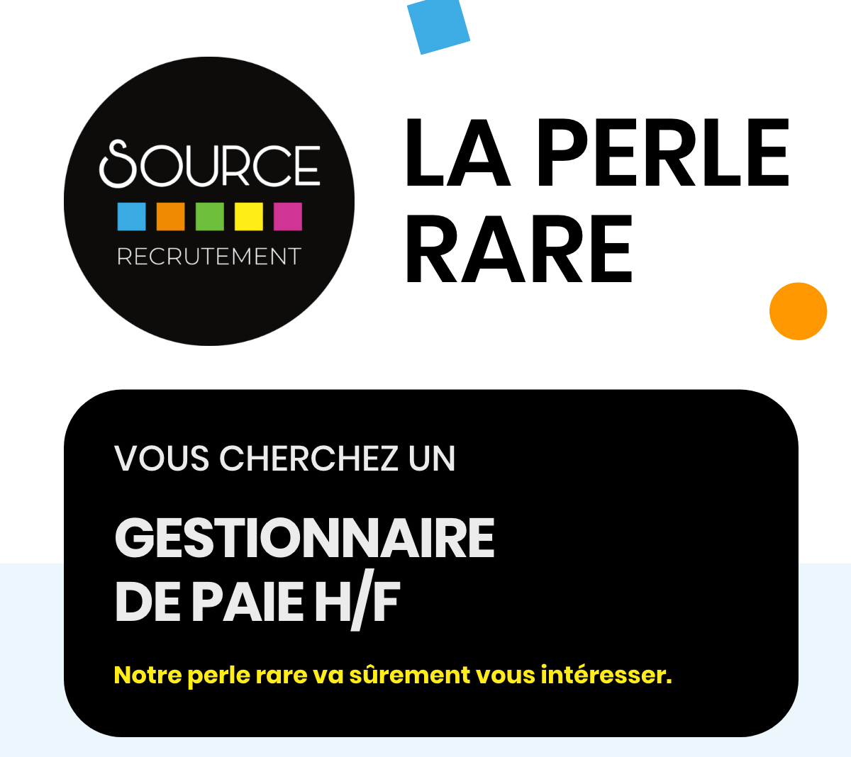 La Perle Rare : Gestionnaire de paie H/F