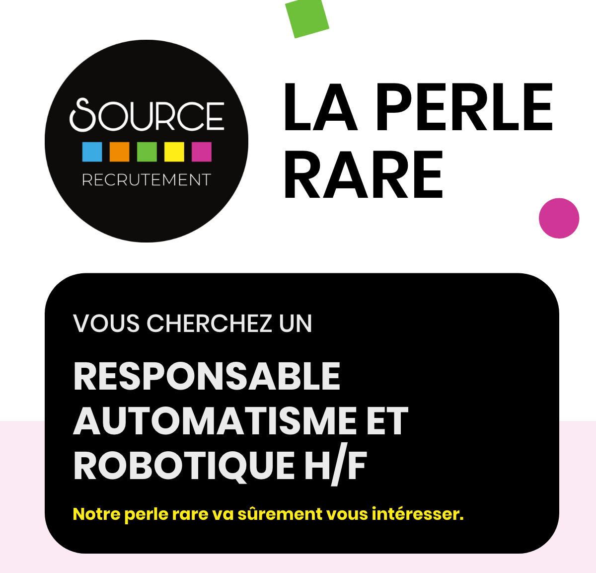 Responsable automatisme et robotique H/F